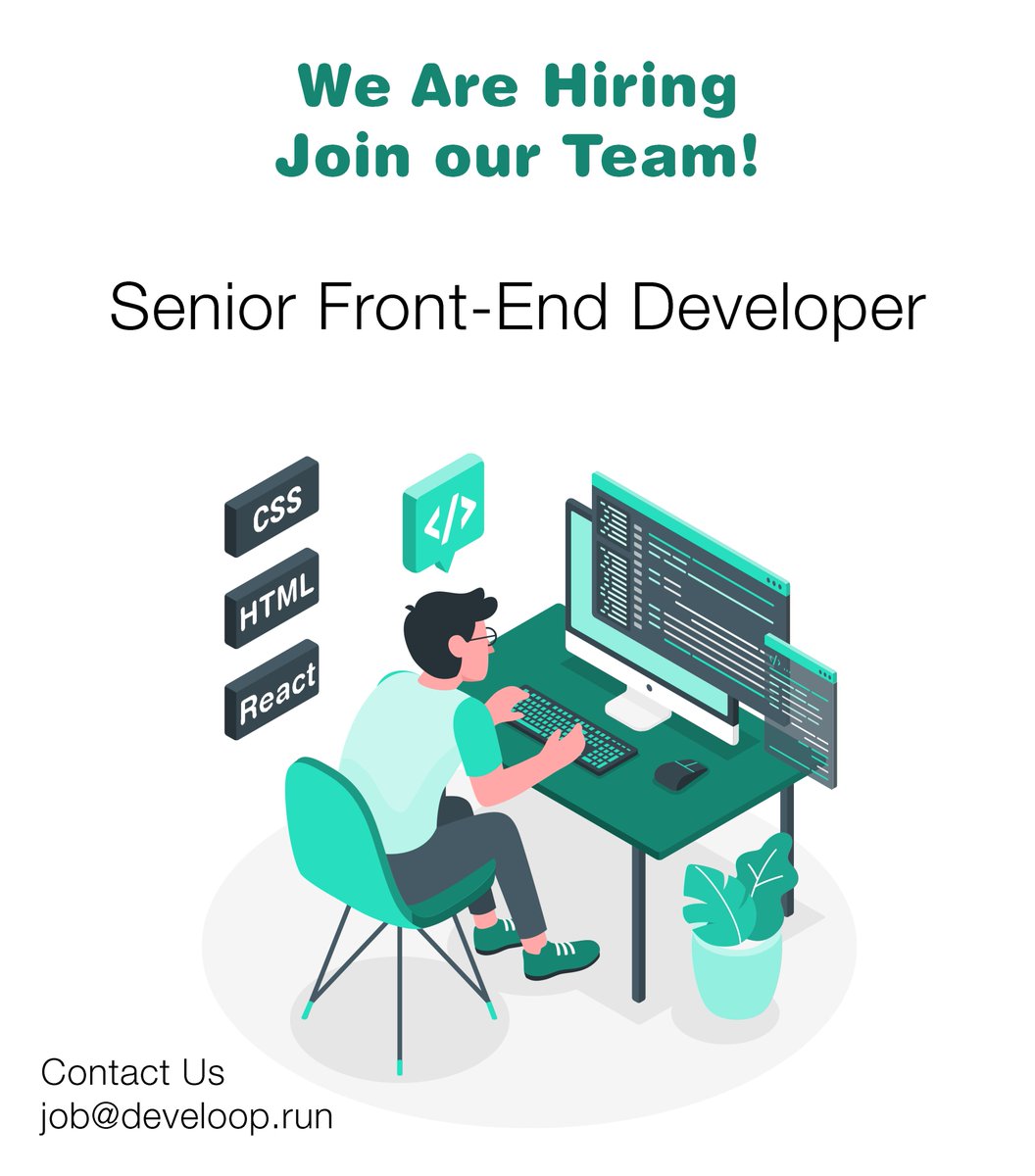 AliHgH7's tweet image. Develoop is hiring! Help people pursue the work they love by joining our team. We&apos;d love to chat.
We are looking for a sharp professional to develop an outstanding relationship with a leading #SeniorFrontEndDeveloper in Isfahan Iran
jobinja.ir/684551
bit.ly/3wPrZqx