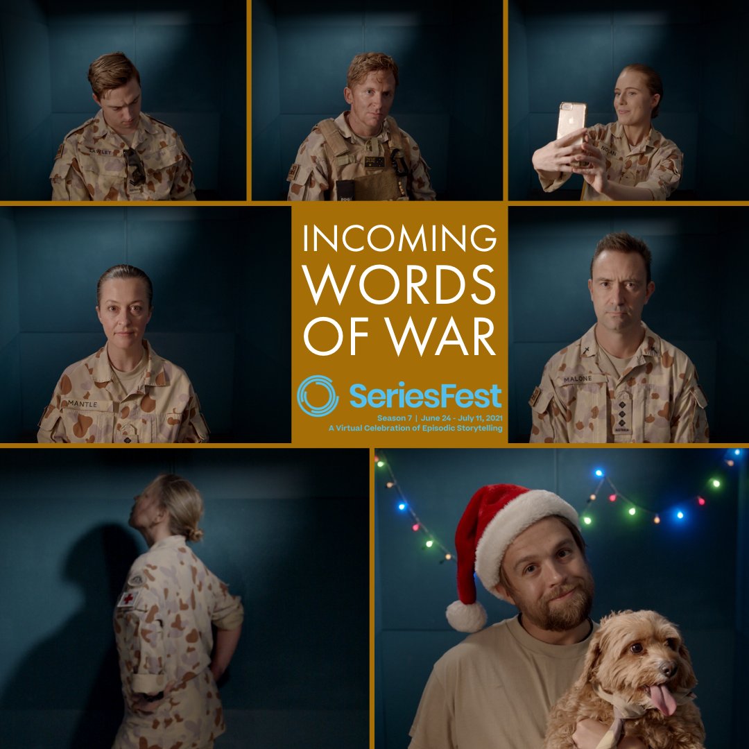Want to be the first to catch #INCOMINGWordsofWar #WebSeries premiere as part of <a href="/SeriesFest/">SeriesFest</a>, this time tomorrow!?

$12usd buys you access to the four finalist series in the digital shorts drama category, and the right to then vote for Audience Choice. 

watch.eventive.org/seriesfestseas…