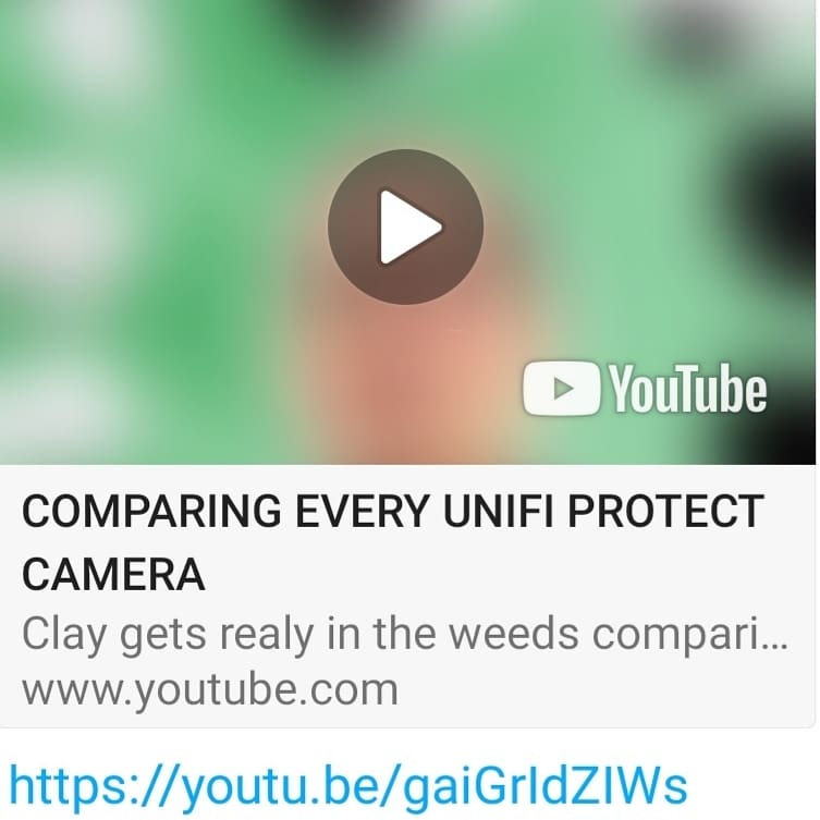 SublimeTelecom's tweet image. A good insight of Ubiquiti Surveillance cameras
youtu.be/gaiGrIdZIWs