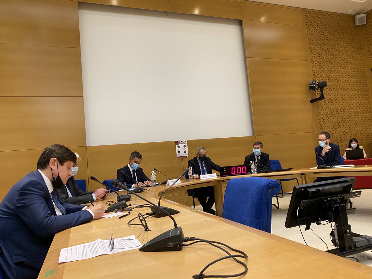 En audition avec G Darmanin pour l’interroger sur la désastreuse distribution des professions de foi pour élections départementales et reg  ⁦<a href="/Anne_Hidalgo/">Anne Hidalgo</a>⁩ ⁦<a href="/partisocialiste/">Parti socialiste</a>⁩ ⁦<a href="/lemondefr/">Le Monde</a>⁩ ⁦<a href="/sudouest/">Sud Ouest</a>⁩ ⁦<a href="/senateursPS/">Sénatrices et sénateurs socialistes 🇪🇺</a>⁩ ⁦<a href="/elus_PS_NA/">PS, PlacePublique & Apparentés Nouvelle-Aquitaine</a>⁩