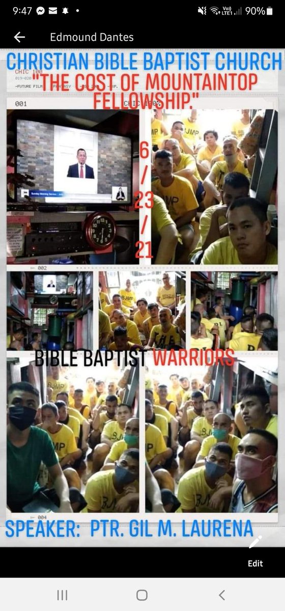 ptrgil's tweet photo. Thank God for our jail ministry! https://t.co/68aYABYL49