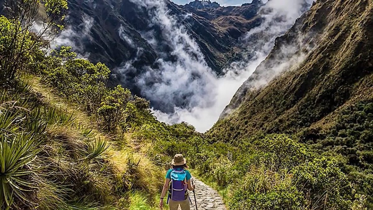 IncMachu's tweet photo. Finally Inka trail spots are opened resuming operations this July 15. This is the most amazing trail in SA. Along  the trail be amazed by outstanding landscapes, archaeological sites, flora and Machu Picchu the 7 Wonders of the World.  Spaces are limited book now! #Machupicchuinc https://t.co/OdHdFGfsqS