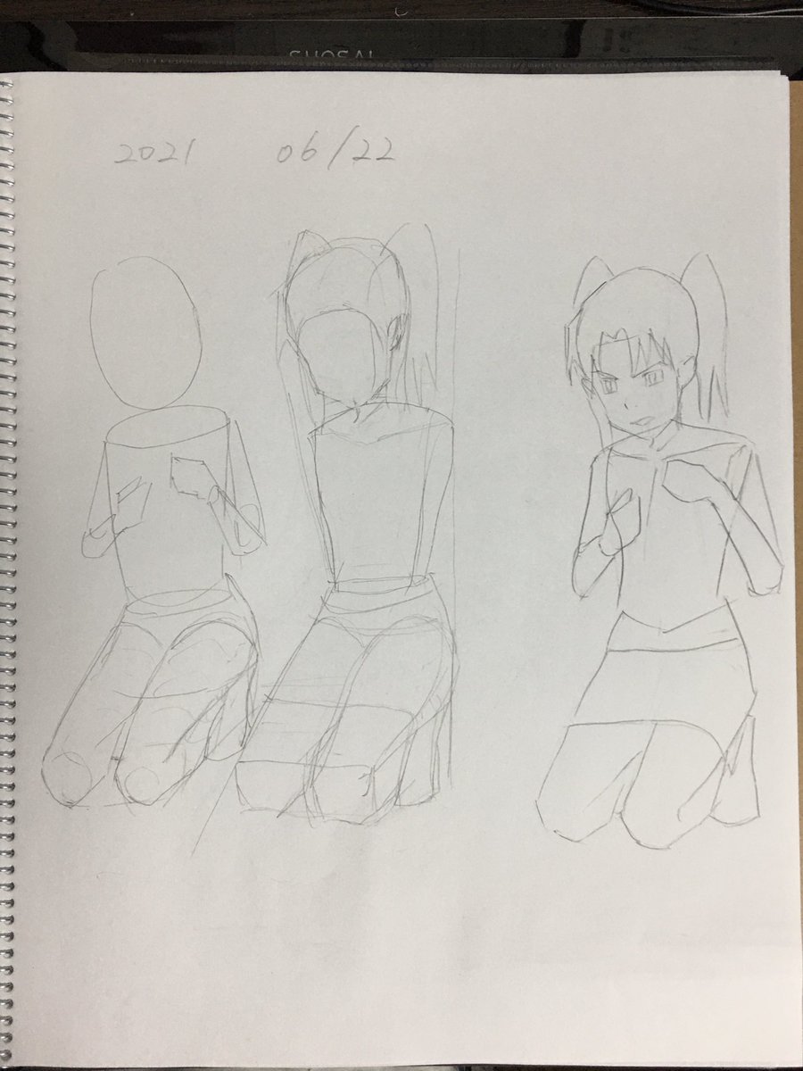 コイル模写むずい(o'ω'o) 