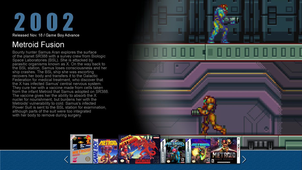 spookerty's tweet photo. Hey, @NintendoAmerica since Metroid is having its 30th anniversary this year... and we need to get players back on track with the Metroid story with Dread... P-please?
#Metroid #MetroidDread #MetroidSamusReturns #MetroidZeroMission #MetroidFusion #SuperMetroid #Metroid2 #Nintendo https://t.co/vE6WESTQKd
