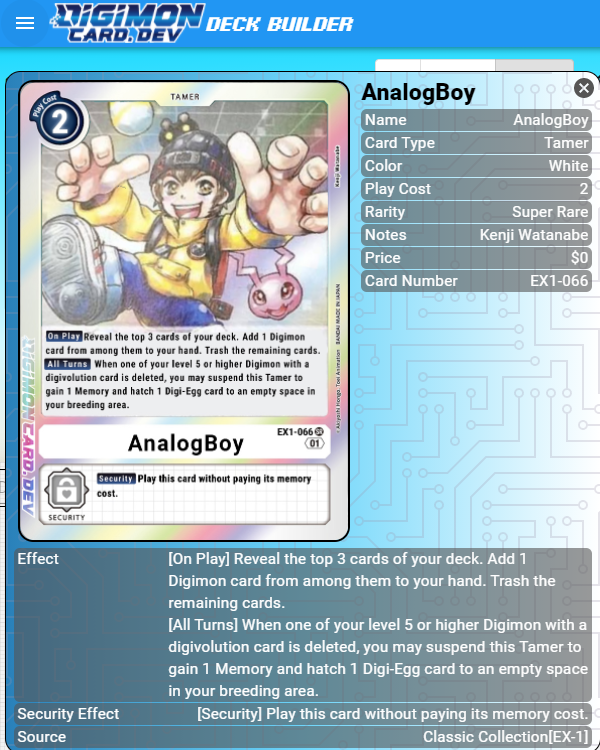 OrangeswimDev's tweet photo. Hi DigiFriends! BT6 is now completed and we're on to the next set =D
Build decks at https://t.co/n82jBih2se
Patreon https://t.co/xMcbuLrB8D
 #Digimon #デジモン https://t.co/PS0jlbDXo3