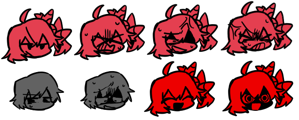 あ 不眠症水綿 のイラスト