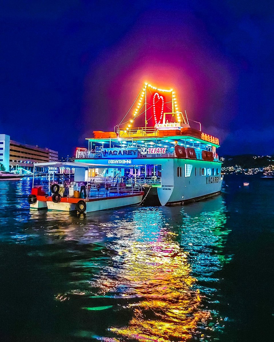 Didetzisotelo's tweet photo. Un imperdible de #Acapulco es un recorrido por la bahía con música en vivo y servicio de bebidas 🍺 🍸 .

Contemplando la hermosa puesta de ☀️ó disfrutando de la hermosa luna en @YateACAREY 

Este #verano disfruta de este gran destino de manera responsable.

#UsaCubrebocas https://t.co/Rw8CEo2qsf