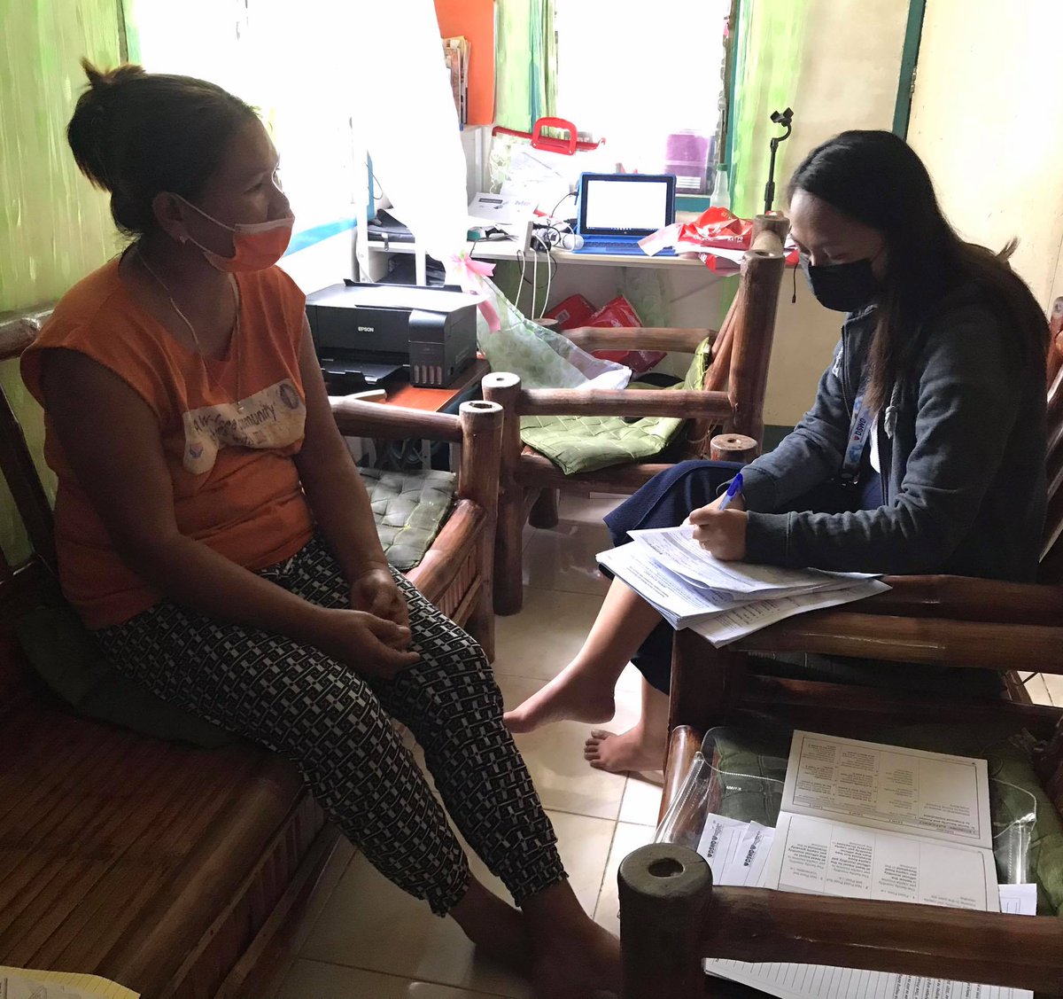 imsheinamae's tweet photo. Conducted Social Welfare and Development Indicator (SWDI) at Barangay Doro (Binocaran), Malimono, Surigao del Norte. this is to check the well being of our partner beneficiaries in this time of pandemic.

#DSWDMayMalasakit
#Serve1st https://t.co/0LrD5Qcbr1