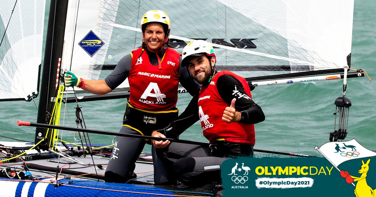 Happy #OlympicDay from us to you! 🥳

Today also marks #OneMonthToGo to the #Tokyo2020 Olympics ⛵🎌

Our athletes are putting the finishing touches on their preparations and are looking forward to representing Australia with pride 🇦🇺

#GoAusSailors #TokyoTogether