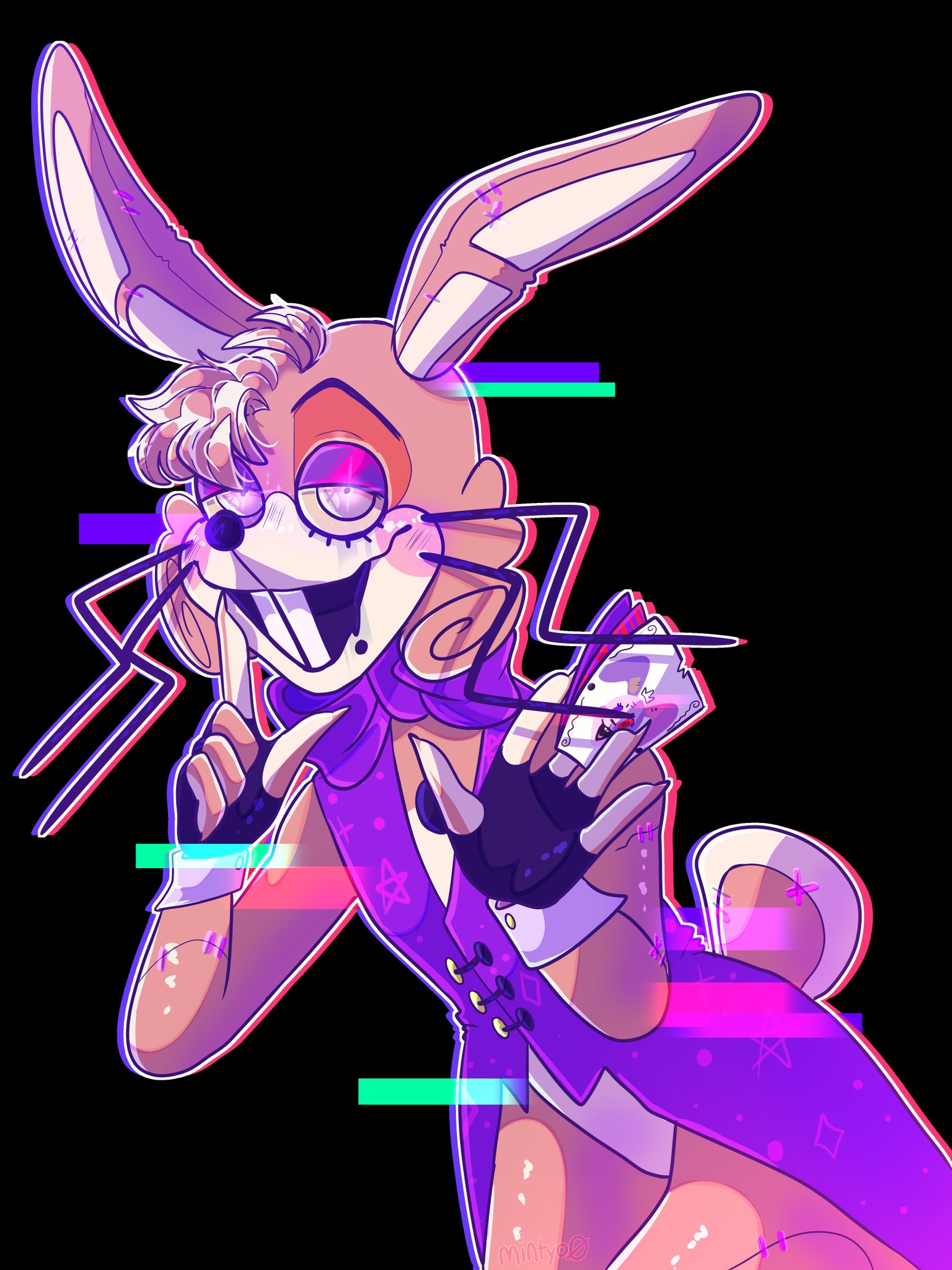 Glitchtrap on X: 🐰Glitchtrap 👾RP/Parody Account 🐰N/SFW 👾Glitch  inthusiest 🐰Most art on here is not made by me. 👾I hope you'll trust  me!  / X