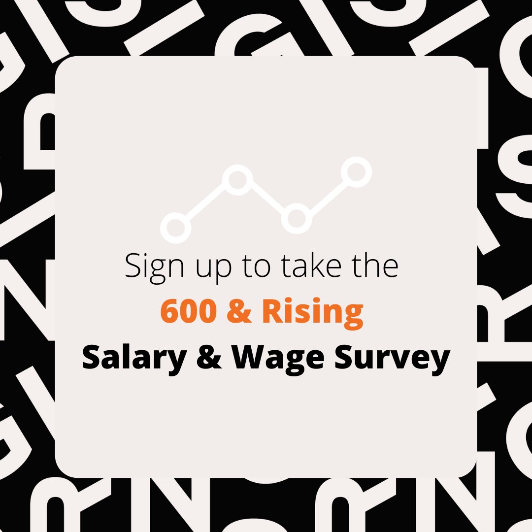 Announcing the 600 &amp; Rising Salary &amp; Wage Survey! Anonymously self report your wages, we’ll transparently equip you with the data. The goal: Get you paid! The survey launches tomorrow in our newsletter #12DaysofCollectivePressure