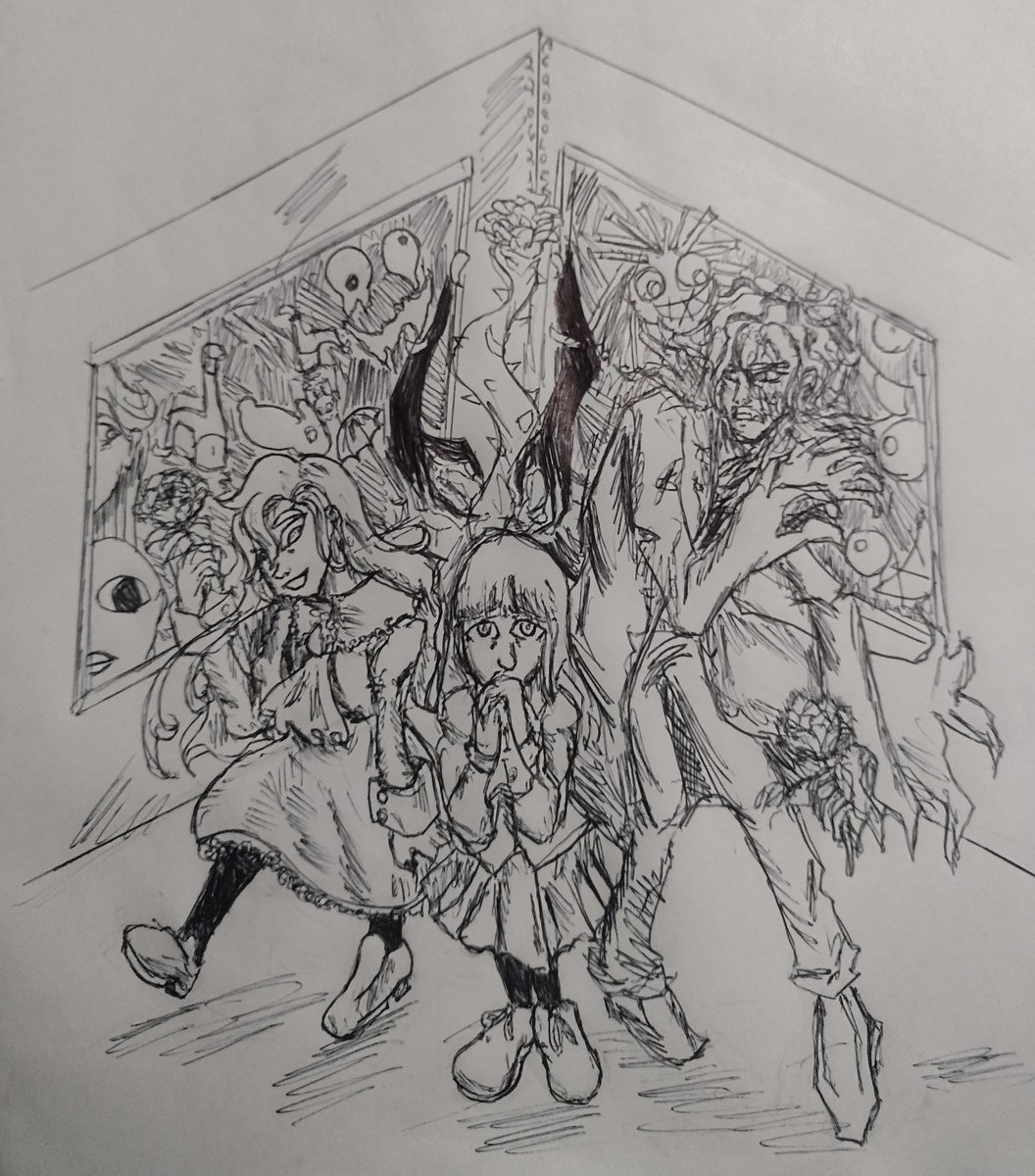 acronolozki's tweet photo. #ib #ibrpgmaker #ibgame #garry #mary #ibmary #ibgarry #rpgmaker #traditional #howmanytagscanicraminhere #ibfanart
them https://t.co/qXvuGtVsnQ