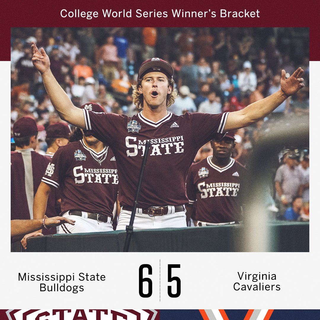 COMEBACK COMPLETE ✅😱 <a href="/HailStateBB/">Mississippi State Baseball</a>