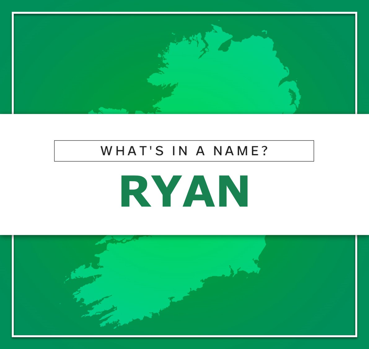 アイルランドのファミリーネーム