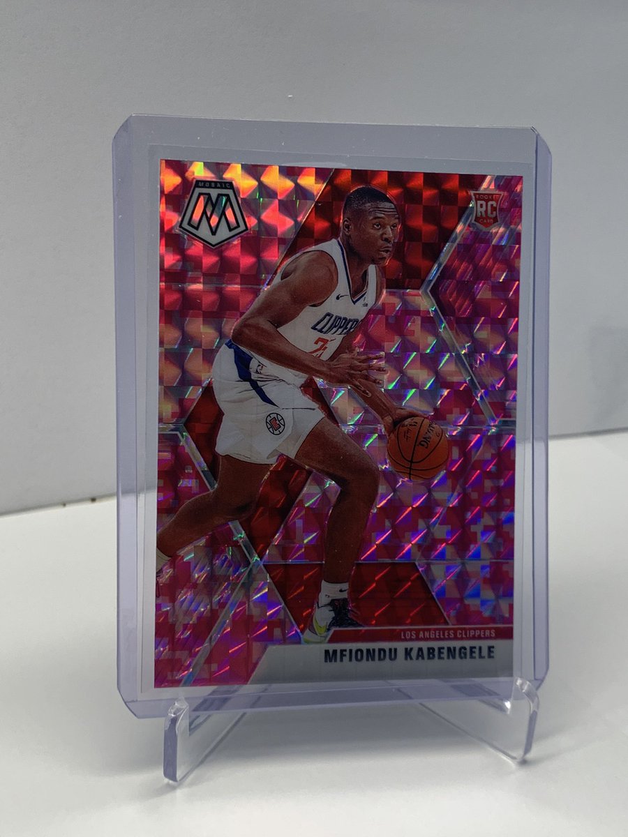 cardboardstack's tweet image. Pink Mosaic NBA rookies 
$2 each. Take all for $5 

@sports_sell @Hobby_Connect @HobbyConnector