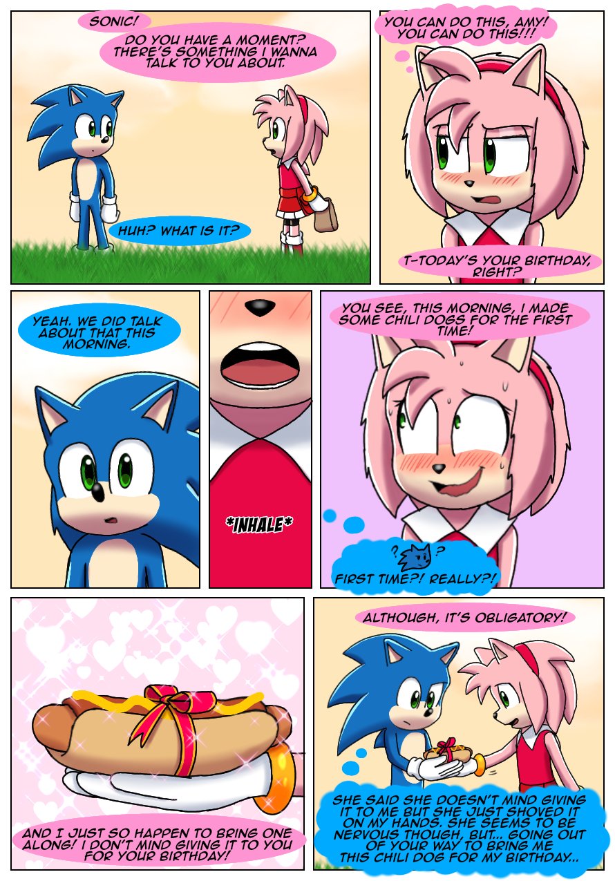 🌟🎄❄️Jay - aRtz❄️🎄🌟 on X: #SonAmy movie comic, Amy The Best Girl,  released on my birthday today!  / X