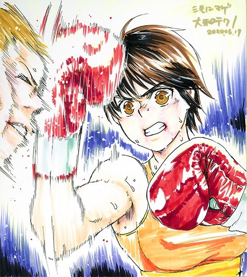 ボクシング5 #画像を4枚晒したらrtがきてフォロワーがぶわーって増えると聞いて 