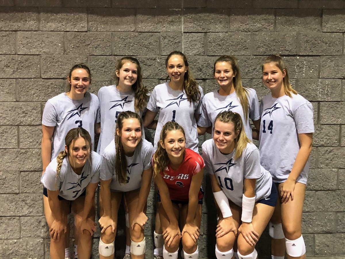 3-0 day 1 of AAUs!! Come check us out tomorrow on court 106 at 3:30, 5:30, and 8:30pm! Great first day ladies! #libero #class2023 <a href="/RecruitStarsVB/">Stars VB Recruiting</a> <a href="/MySportsfolio/">Reginald James</a>