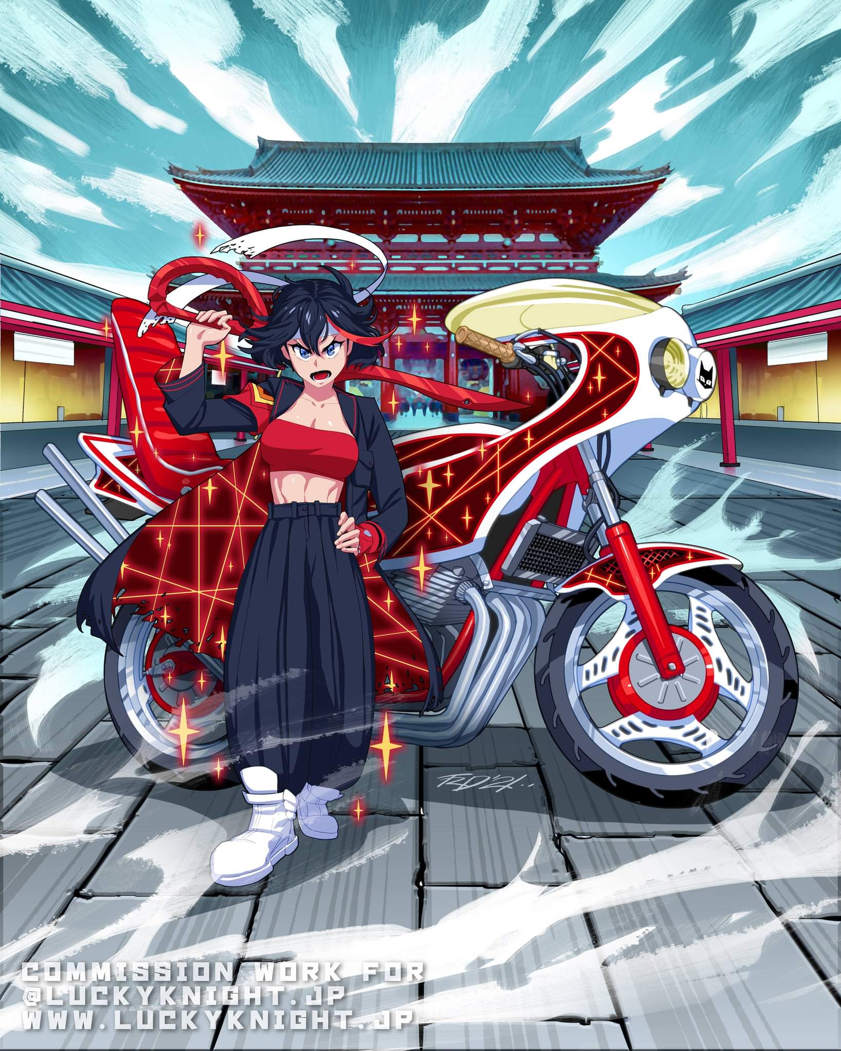 Farida Bosozoku Matoi Ryuko Photoshop Cs6 Commissioned By Luckyknightjp T Co Volnsbrmr3 Killlakill キルラキル Anime Artistontwitter 旧車会 単車 暴走族 T Co Nvnxtpznzp Twitter