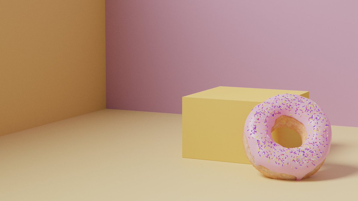Devon_for_mayor's tweet photo. Started learning how to 3D model and texture some CGI donuts! Pretty stoked with how they've turned out 👍🍩 https://t.co/oWLj3Y6gpD