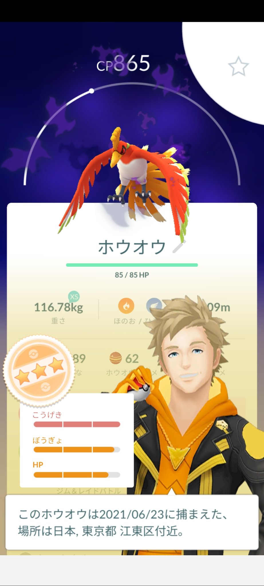 なおとん ポケモンgo サカキ終了 ホウオウはリト100個体だけど とりあえずはこのまま残しておきます ポケモンgo サカキ シャドウホウオウ リト100個体 T Co Cb1tk1gugq Twitter