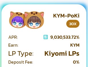 Kiyomi #UPDATE KYM-PoKi Ki LP

You need to add KYM-PoKi Ki LP through KiSwap.