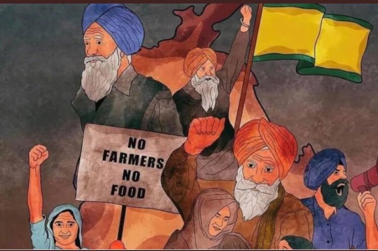 roohboldi's tweet photo. No Farmers No Food #FarmersProtest #AntiModiGroup #StayStrongFarmers https://t.co/5Oks7M2aGg