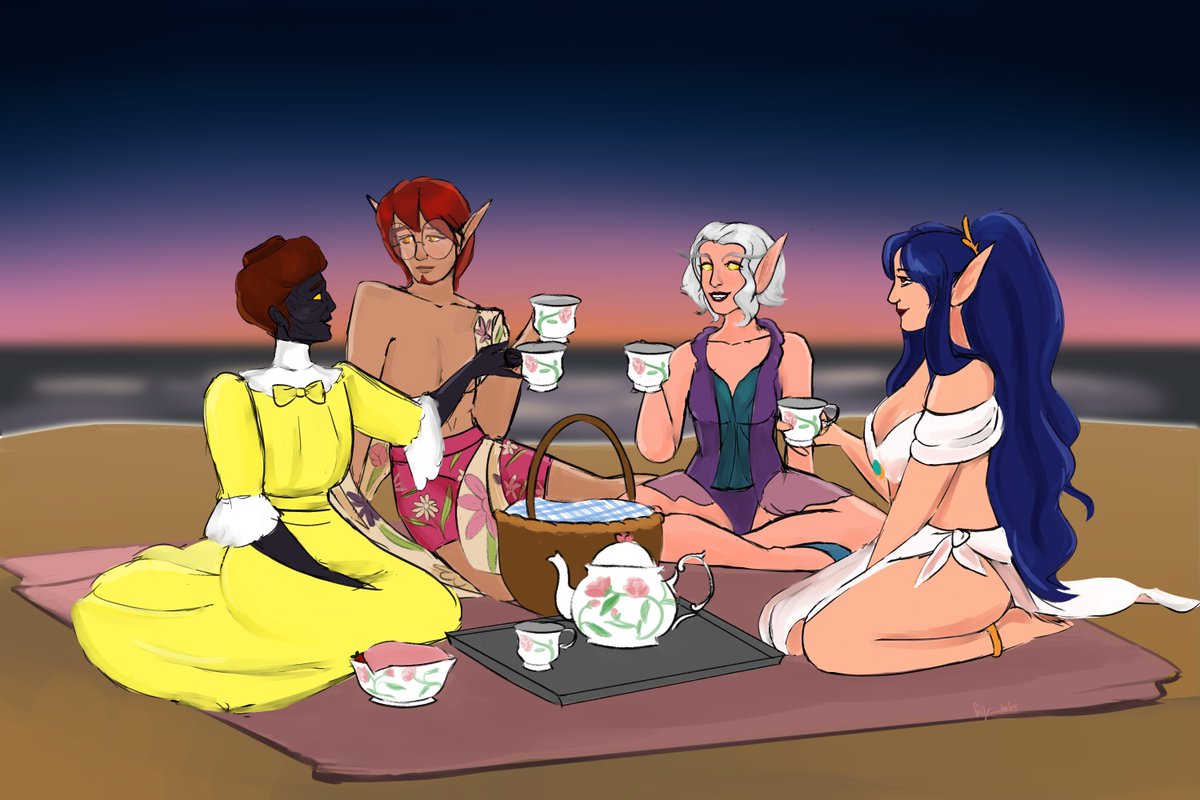 rubens_muse's tweet photo. *wheezes* WELL IT AIN'T PRETTY BUT IT'S DONE

my submission for #STVBB2021 week 1: Activities! a companion piece to @DisasterFluff 's sweet submission for the week. 💗 https://t.co/KIulP7lqQt