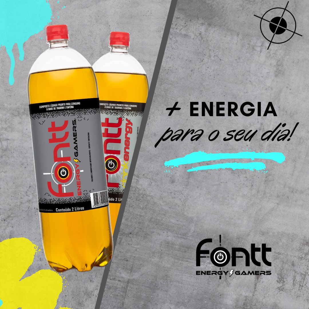 Precisando de uma carga extra para o seu dia? Recarregue-se com #FonttEnergy
