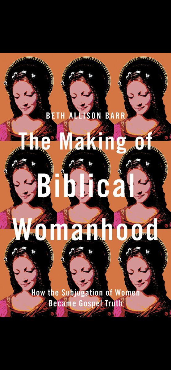 Just finished @bethallisonbarr book #makingbiblicalwomanhood. All I can say is, 'Wow.' Thank you for entrusting use with your story and for gracing is with solid and accessible scholarship. I will have to use your benediction for my classes: 'Go, be free!' #endchristianpatriarchy