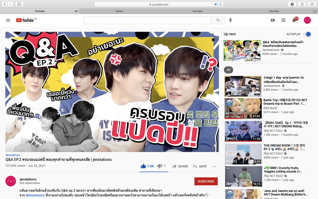 Q&amp;A EP.2 ครบรอบแปดปี ตอบทุกคำถามที่ทุกคนสงสัย | jenstations #minno