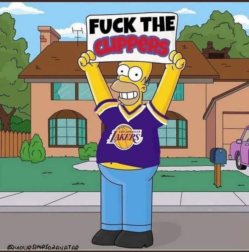 BenInBrickTown's tweet photo. LakerNation tonight #Clippers #PaulGeorge https://t.co/S5Dfh4vbmf