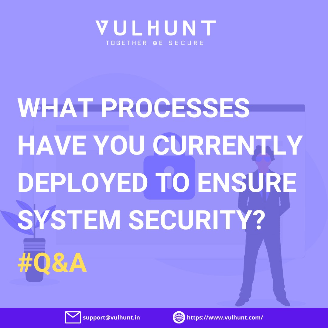 vulhunt's tweet photo. We were just curious to know. Let us know your answers in the comments below.
.
.
.
.
.
#CyberSecurity #SecurityBreach #VAPT #VulnerabilityAssessment #PenetrationTesting #BugHunting #BugBounty https://t.co/Kgo8roP0EW
