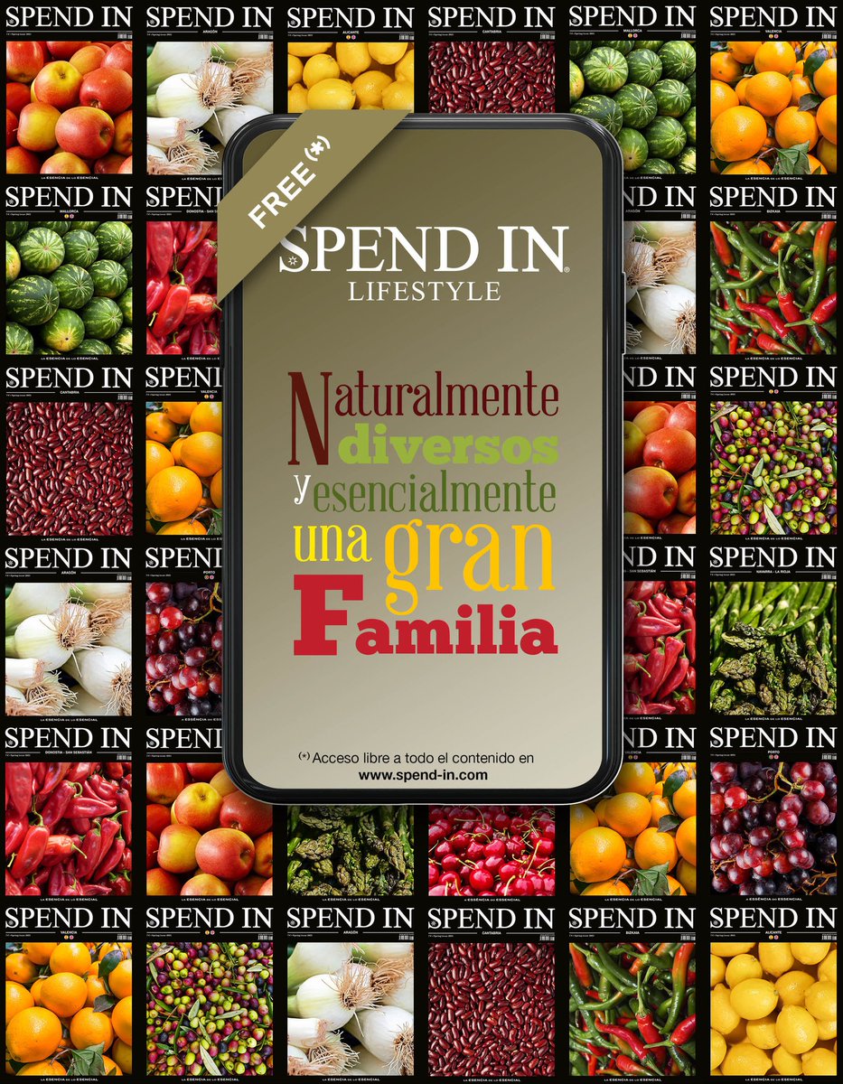 «Cultura Ibérica» es el título de la carta editorial de nuestro director, <a href="/Ricardo_SPENDIN/">Ricardo Gimeno</a>, con la que presentamos nuestra edición de verano, que rinde homenaje a los protagonistas de nuestra gastronomía: 
➡️ spend-in.com/essence/cultur…
#SPENDINmagazine
#LaEsenciaDeLoEsencial