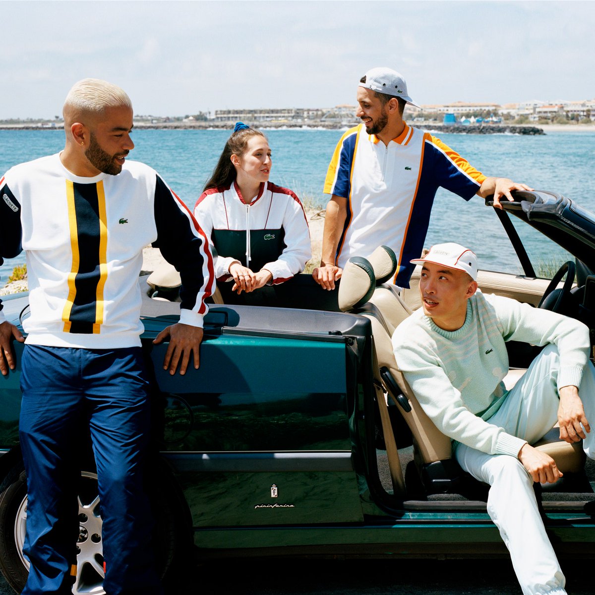voguemagazine's tweet photo. Photographer Julien Boudet is bringing back the best of vintage @Lacoste https://t.co/6jPU0NsAV7 https://t.co/ZpvbSPGd2P