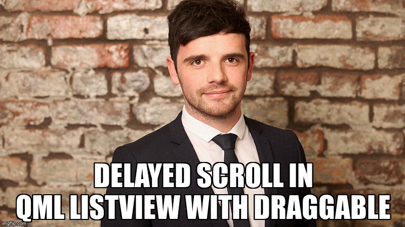 overflow_meme's tweet image. Delayed scroll in QML ListView with draggable stackoverflow.com/questions/6809… #scroll #listview #qt5 #qml #drag