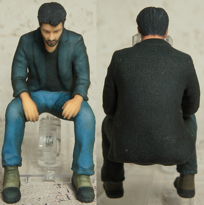 コレは欲しい！ キアヌ・リーブス ぼっちフィギュア😍 「キアヌのぼっ