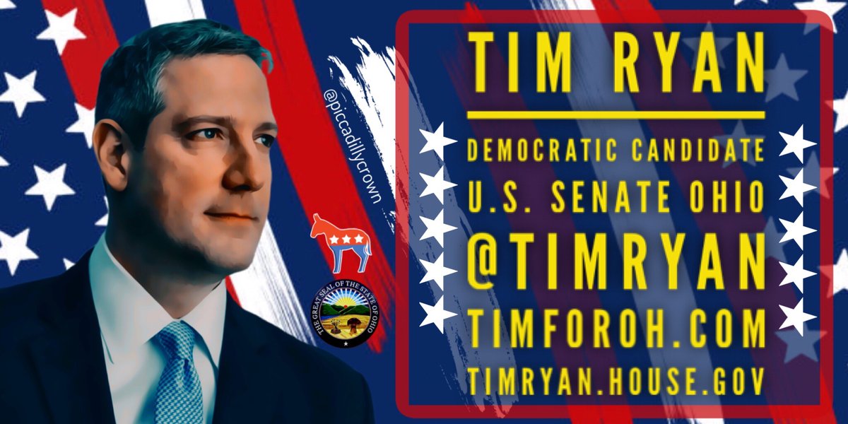 “The success of America isn’t housed in the halls of Congress. It lies in the calloused hands & the unrelenting grit of America’s workers. Those who dug the deepest sent our nation soaring.” 
Please join me in supporting Tim. He truly cares about our Nation.

#TimRyan4Senate