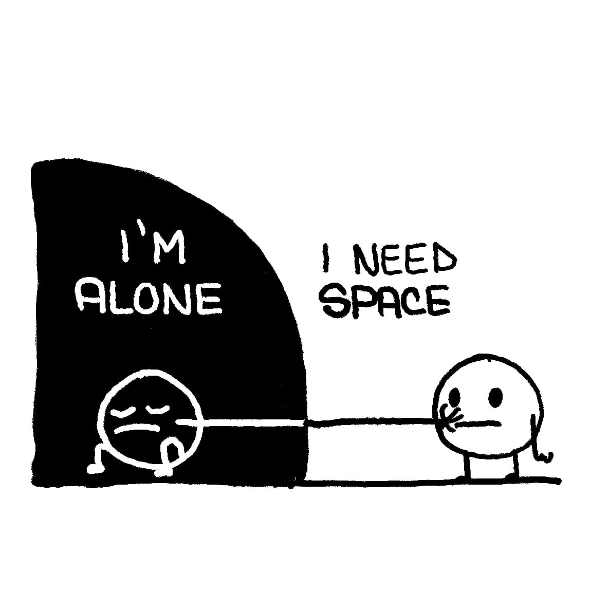_cstefanache's tweet photo. I'm alone vs. I need space
.
.
.
.
.
.
.
#alone #ineedspace #customreality #space #feeling #feelingalone https://t.co/rayM02ljP1