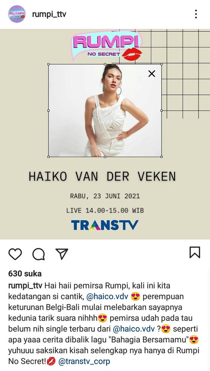 haizofmate's tweet photo. Nti jam 2 siang ya lanjutt ke rumpii ya..

#haicobahagiabersamamu https://t.co/wYOri7dt1n