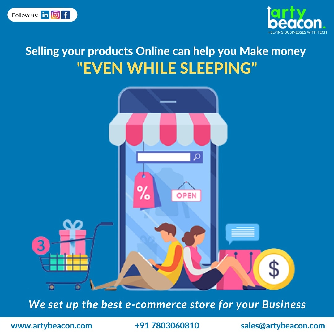 artybeacon's tweet photo. Sell your Products &amp; services online with us. We set up online e-commerce store for your business.
.
Call : +91 7803060810
E-mail : sales@artybeacon.com
website : https://t.co/ZkwNCJ0cho
.
#ecommercebusiness #digitalmarketing #bhopal #webdesign https://t.co/WbmA0G6LEH