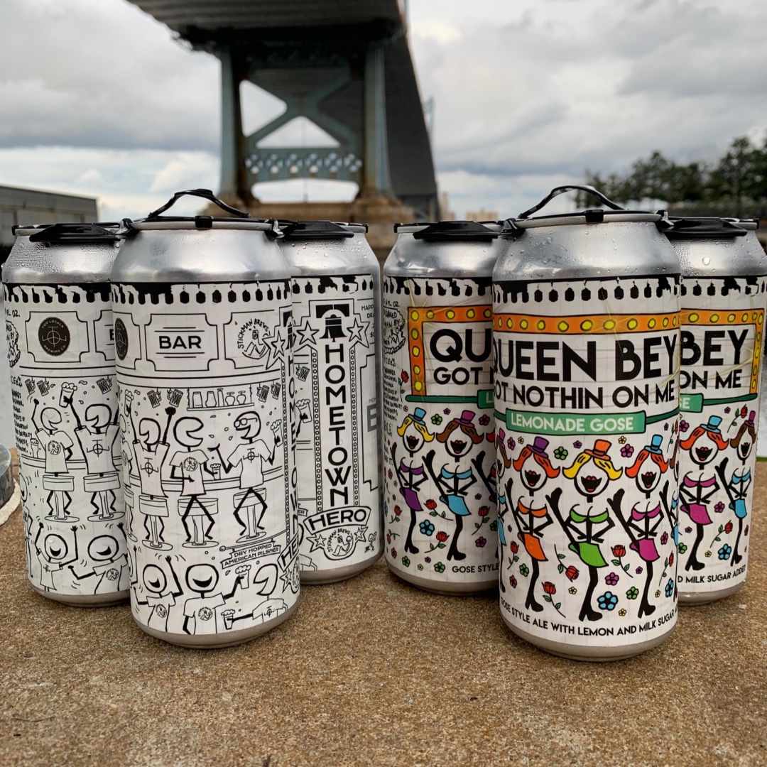 we weren’t kidding when we said these would go quick. stop by any of our locations and grab a few before we run out. see you soon. #stickmanbrews #twolocals #pacraftbeer #pabreweries #chesco #montco #northernliberties #southphilly #eastpassyunk #dryhopped #pilsner #lemonade #gose