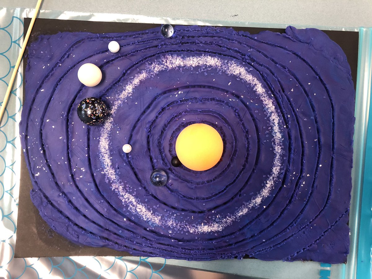 adventuresmissb's tweet photo. Play dough solar systems today for science! https://t.co/WeNgXsPZ88