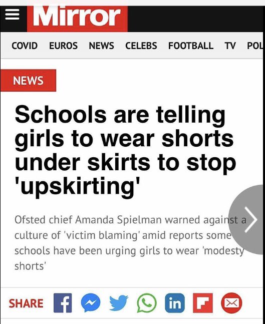 Policing a girl child’s sense of self is a very dangerous &amp; diminishing practice. Our schools need TRAUMA INFORMED EDUCATION!! Educating not ONLY girls and young women but parents, professionals and communities.