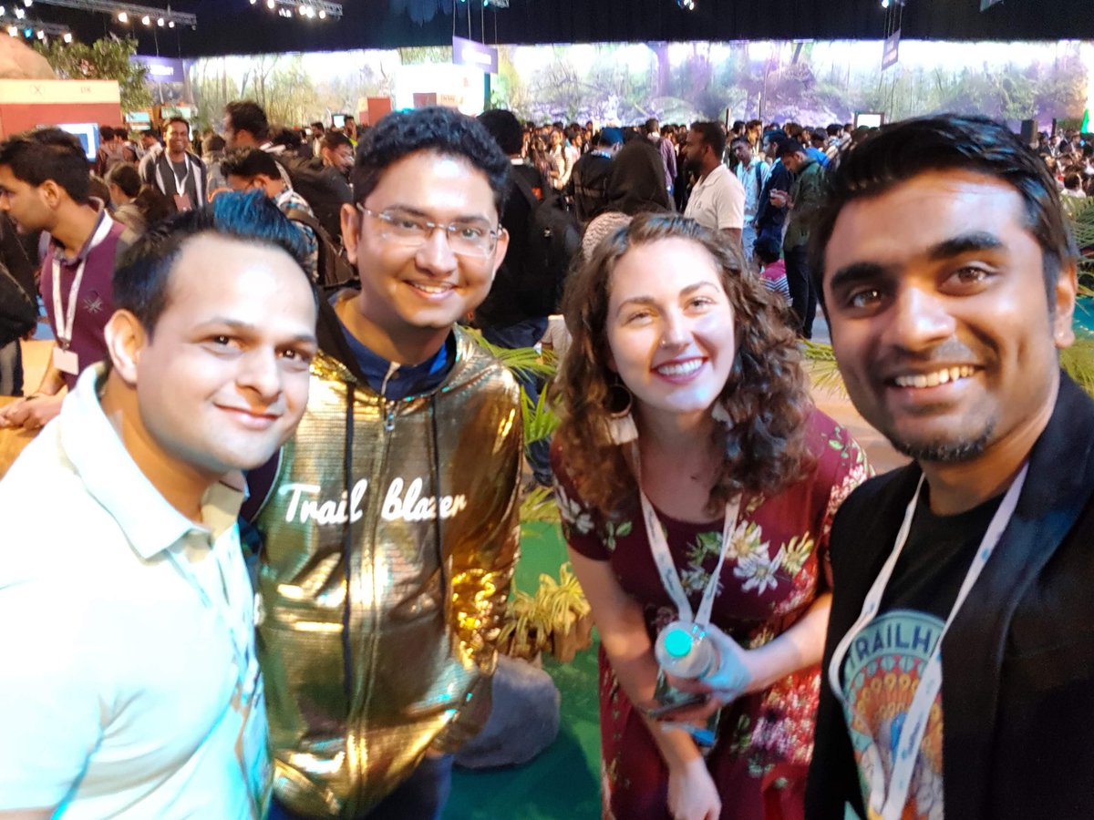 Preparing for #TDX21 and looking back at memory lane. Look forward to meet you all virtually tonight 9 PM IST.

RSVP for watch party link - bit.ly/3xOW3CL