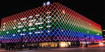 Enjoy the game, Munich💪Tonight, we’ll turn on the lights to celebrate diversity. With love from Copenhagen 🌈 #euro2020 #gerhun