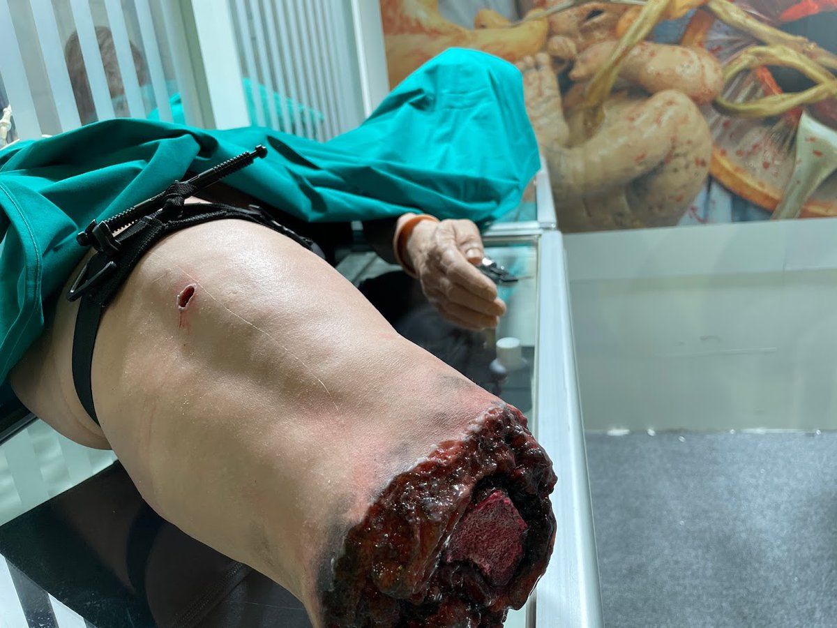 3bscientific's tweet photo. Come and find us at #ArabHealth at booth Z3.D11 and check out the Hemorrhage Control Leg Trainer P103, train to control and manage traumatic injuries on the thigh. Find out more at booth Z3.D11.
#ArabHealth #3BScientific #iSimulate #Cardionics #MedicalSimulation https://t.co/Ofz3ogQWlf