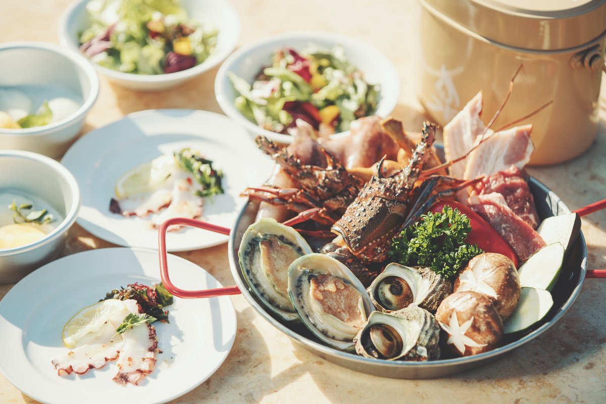 Pica初島 初島で日帰りbbqはいかがですか テラスレストランenakなら初夏の潮風を感じながら海鮮bbqが楽しめます 食材 道具が全部用意されているので手ぶらでok ガスグリルなので火起こしも必要ありません 初島 Pica初島 熱海旅行 Pica初島 初島で日帰りbbqはいかがですか テラスレストランenakなら初夏の潮風を感じながら海鮮bbqが楽しめます 食材 道具が全部用意されているので手ぶらでok ガスグリルなので火起こしも必要ありません 初島 Pica初島 熱海旅行