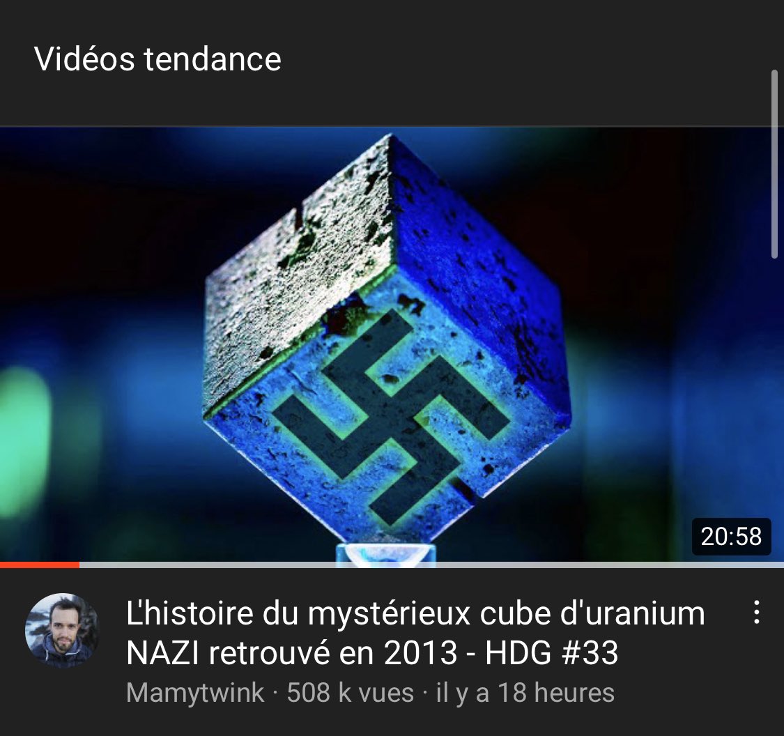 mamytwink's tweet photo. Numéro 1 des tendances sur YouTube, ça fait plaisir 🔥 https://t.co/Gj6FlrcTuY