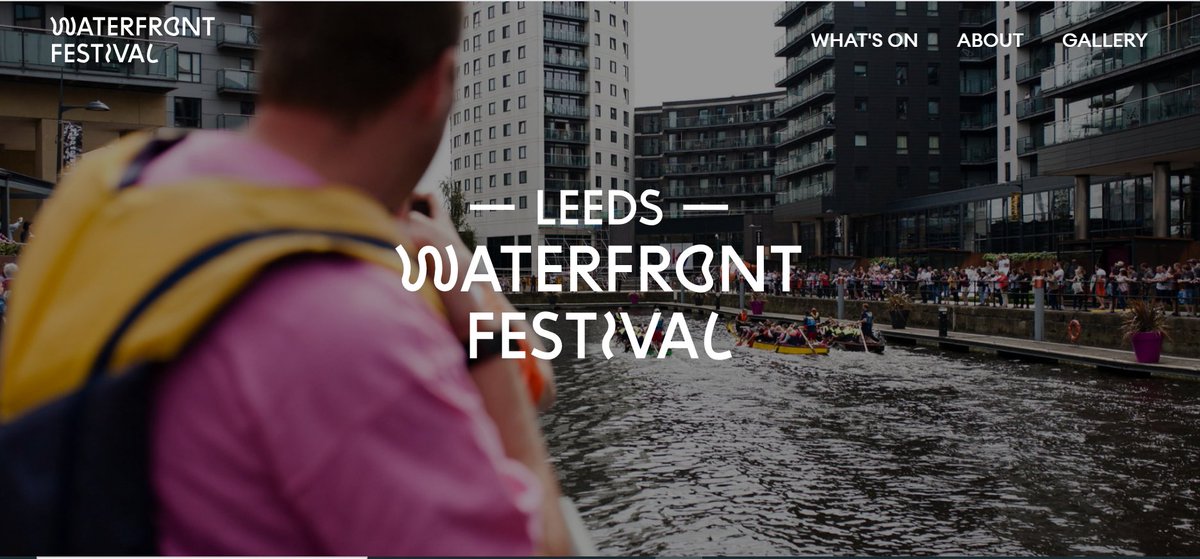 Leeds Waterfront Festival is back this summer! Lots of activities and fun to be had by the water. Head over to the website to find out more! leedswf.co.uk #visitLeeds #togetherLeeds